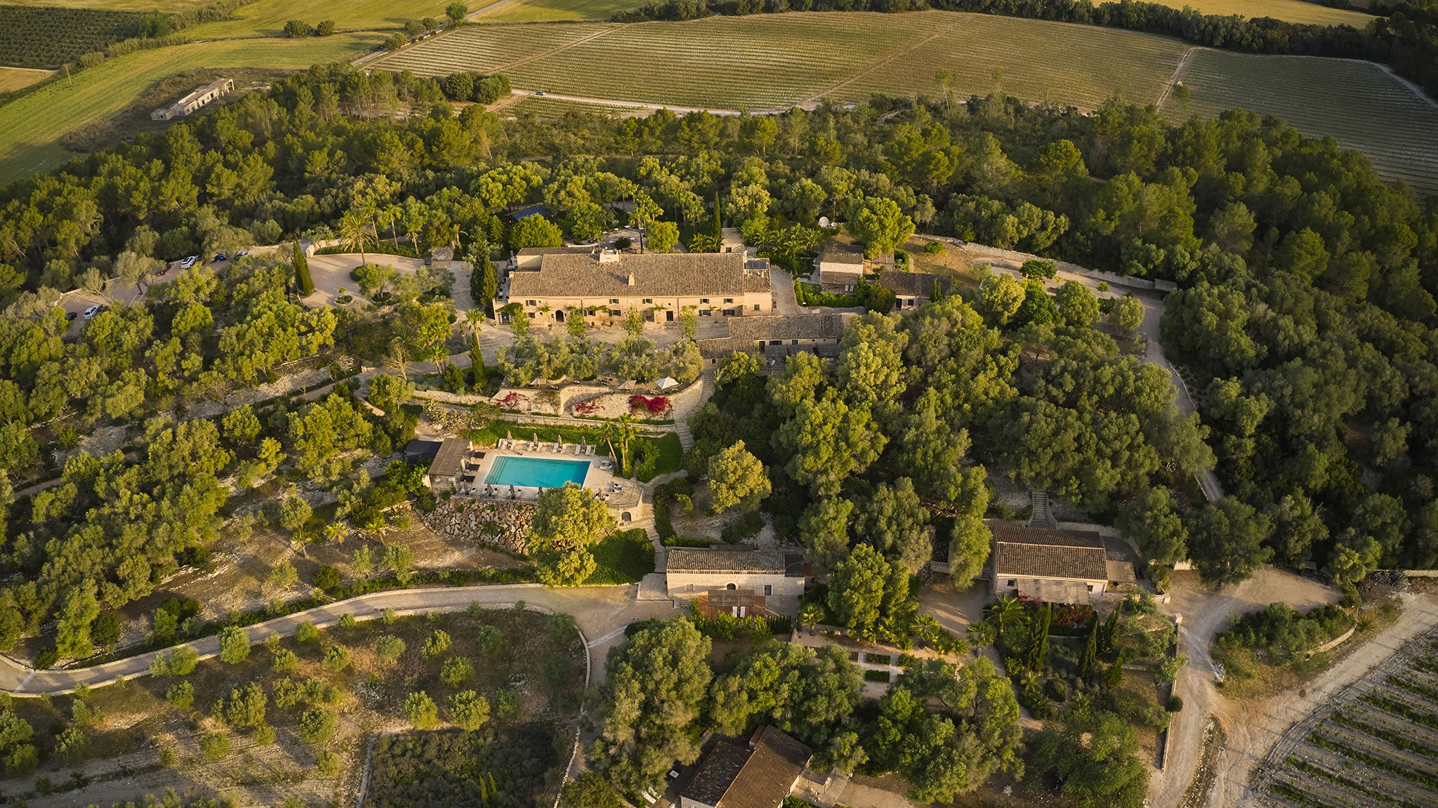 Hotel finca serena para escapada de salud